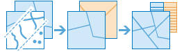 Diagramme de workflow Superposer les couches Diagramme de workflow Superposer les couches